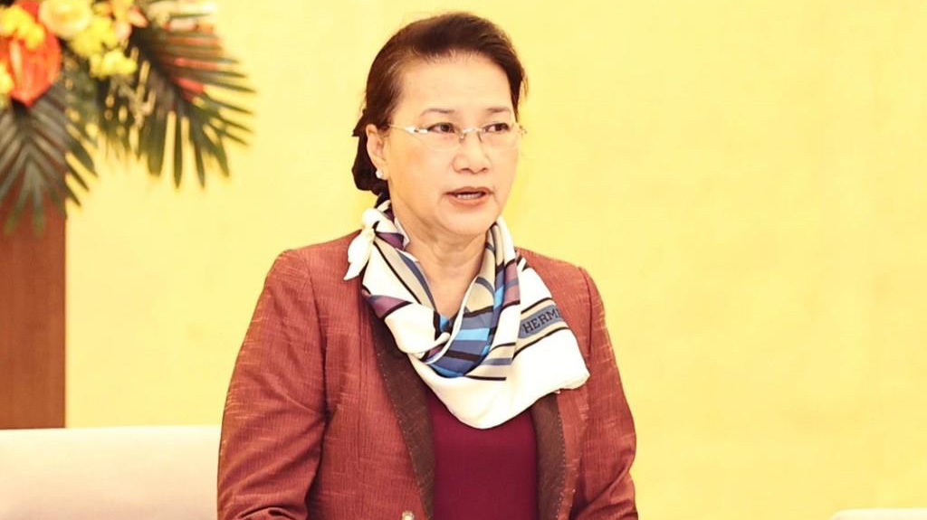 Chủ tịch Quốc hội Nguyễn Thị Kim Ngân - Ảnh: TTXVN