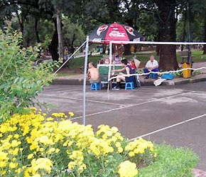 Một góc Công viên Thống Nhất hiện nay.