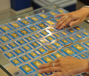 Sản phẩm vàng miếng SBJ của Sacombank-SBJ.