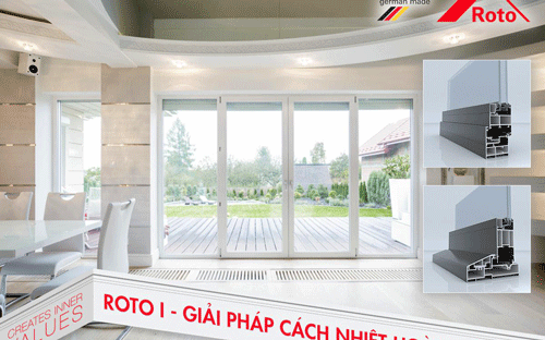Hiện nay, hệ nhôm Roto I có mặt trên thị trường Việt Nam gồm 2 loại: có 
cầu cách nhiệt và không cầu cách nhiệt, phù hợp với từng nhu cầu sử dụng
 của mỗi gia đình.
