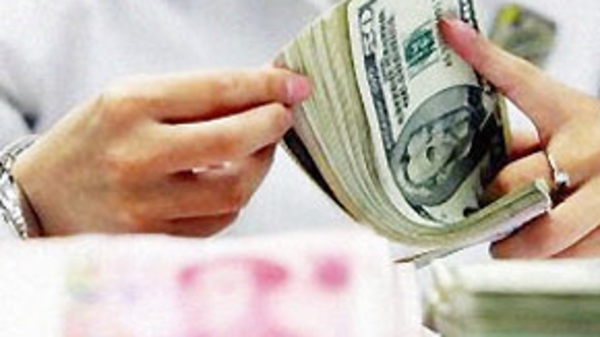 Nhân dân tệ tăng giá so với USD