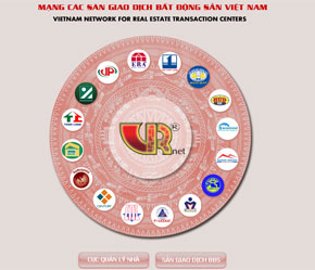 Giao diện trang chủ của VRnet.