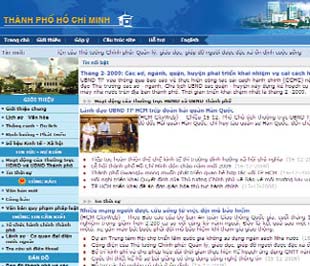 Website của Tp.HCM.