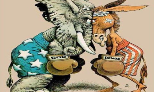 “Cuộc so găng” nguy hiểm của nước Mỹ