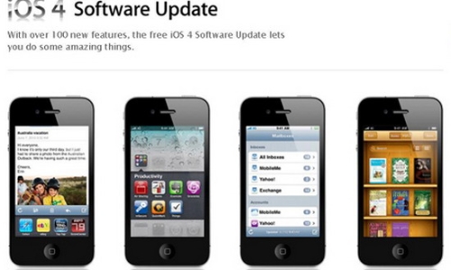 Hệ điều hành iPhone 4 đã được phép tải về