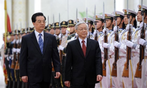 Hội đàm cấp cao Việt - Trung nêu vấn đề biển Đông