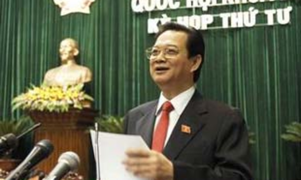 Trong phần giải trình trước khi trả lời chất vấn trực tiếp, Thủ tướng đã dành nhiều thời gian nói về một vấn đề nóng bỏng trên nghị trường từ đầu kỳ họp đến nay, đó là điều hành xuất khẩu gạo. - Ảnh: Website Chính phủ.