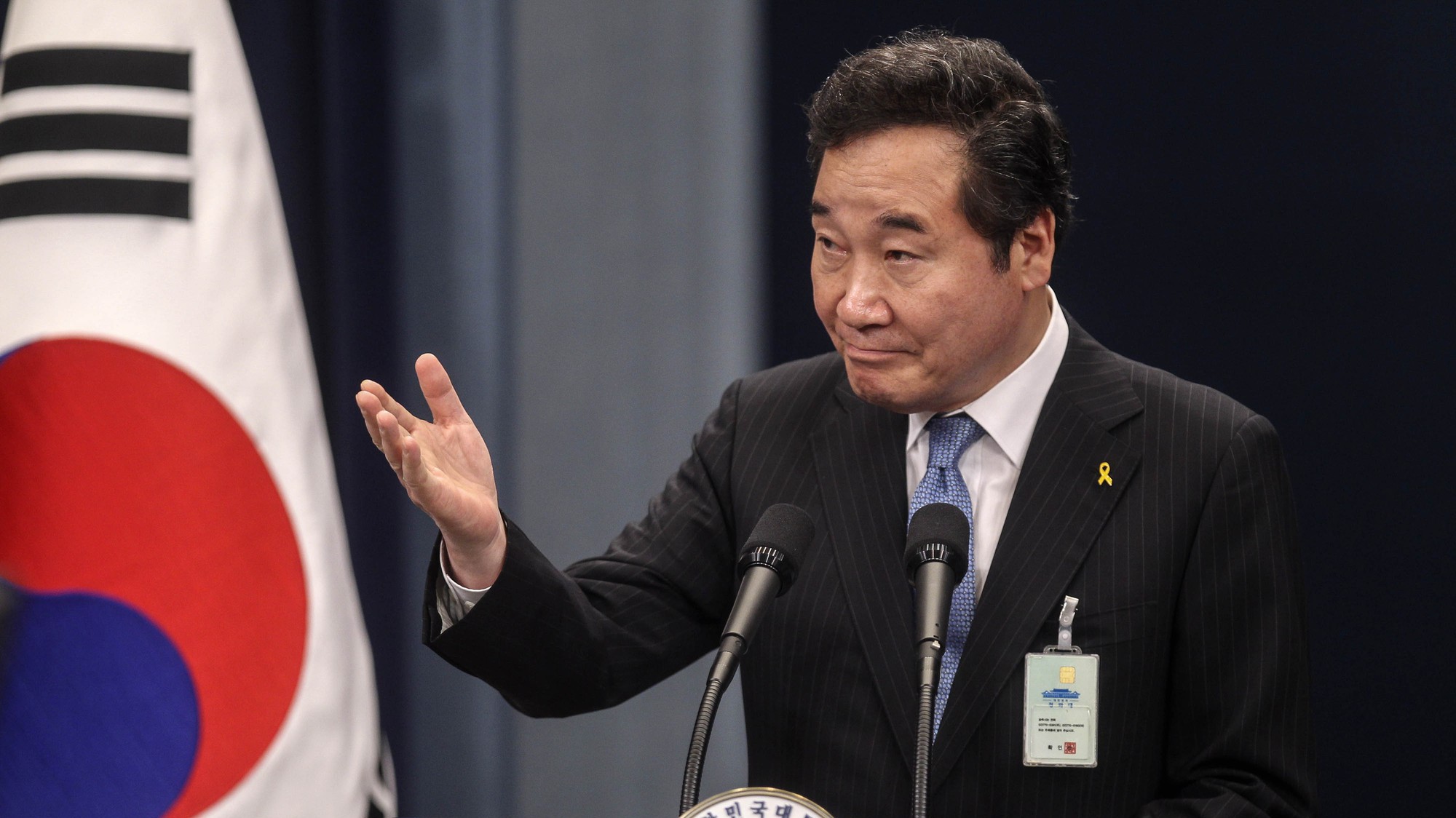 Thủ tướng Hàn Quốc Lee Nak-yeon - Ảnh: Bloomberg.