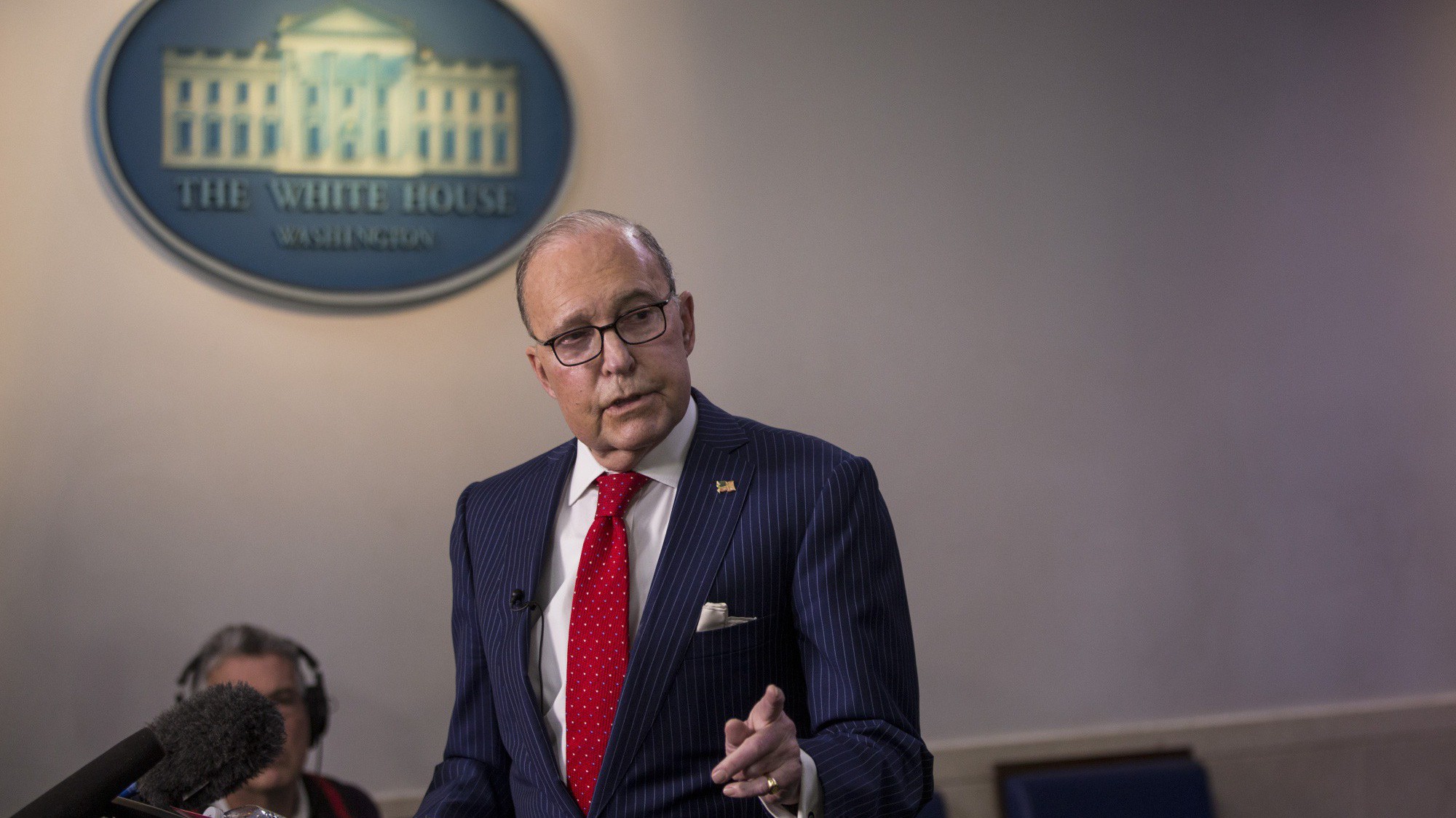 Cố vấn kinh tế Nhà Trắng Larry Kudlow - Ảnh: Getty Images.