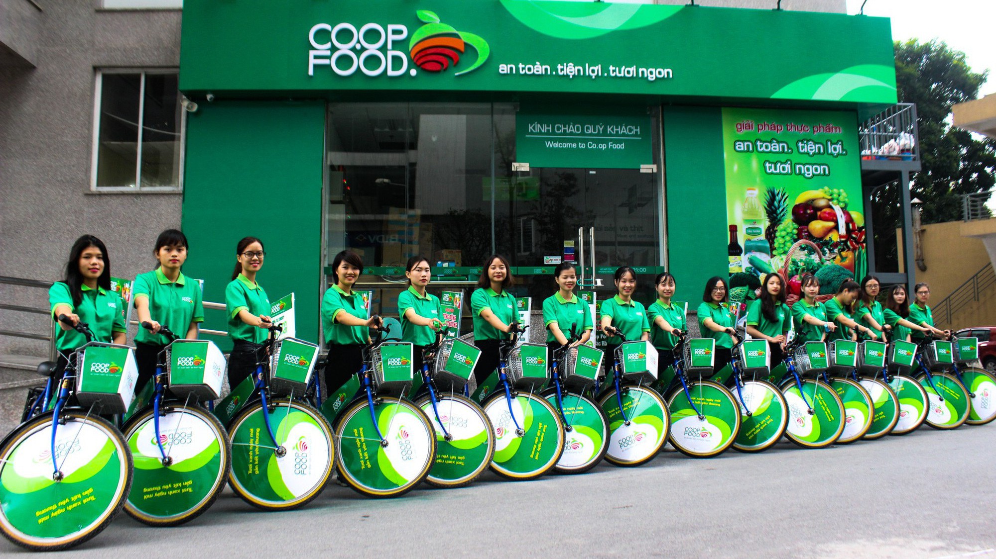 Hai cửa hàng đầu tiên của Co.op Food Hà Nội tại Hapulico và Bắc Hà sẽ chính thức khai trương vào ngày 25/11/2017. (Nguồn: Co.op Food).