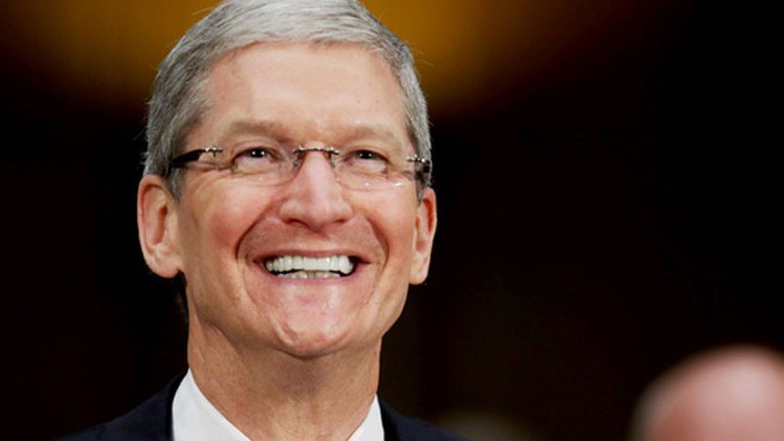 Giám đốc điều hành (CEO) Tim Cook của Apple.