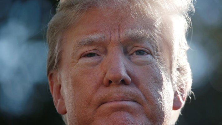 Tổng thống Mỹ Donald Trump trong một cuộc họp báo tại Nhà Trắng ngày 13/3 - Ảnh: Reuters.