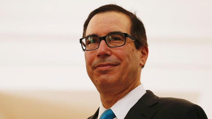 Bộ trưởng Bộ Tài chính Mỹ Steven Mnuchin - Ảnh: Reuters.