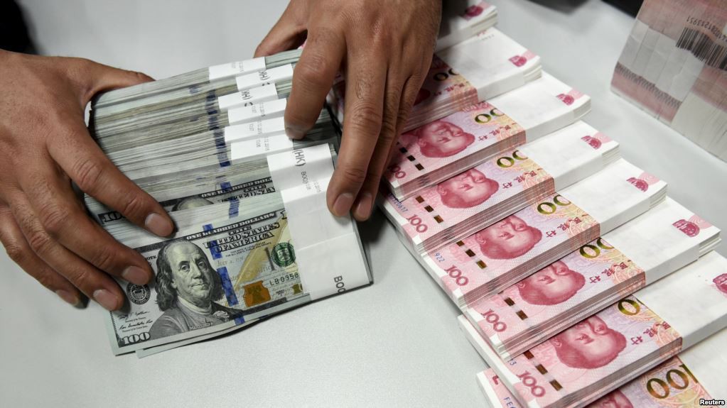 Trung Quốc có vẻ chưa dùng trái phiếu kho bạc Mỹ để làm công cụ đàm phán thương mại - Ảnh: VOA.