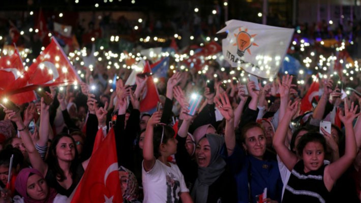 Ông Erdogan tuyên bố tái đắc cử Tổng thống Thổ Nhĩ Kỳ - Ảnh 1.