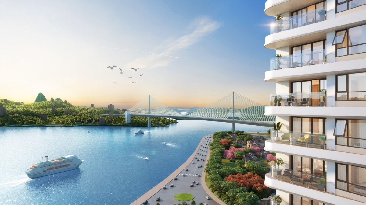 360 độ quanh dự án đều là những cảnh quan đẹp mang đến trải nghiệm lý tưởng cho kỳ nghỉ dưỡng.