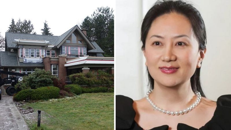 Dinh thự tại Canada của CFO Huawei.