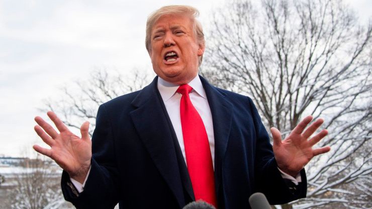 Tổng thống Mỹ Donald Trump - Ảnh: Getty/CNBC.