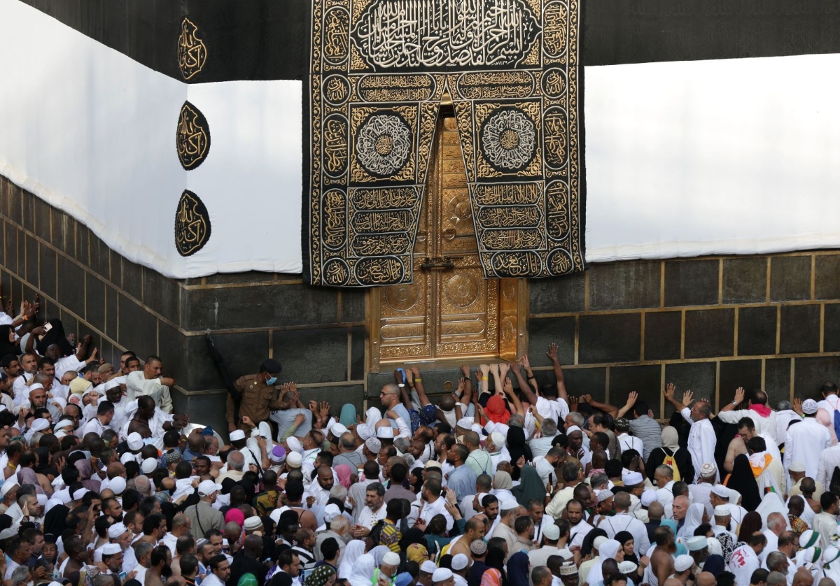 Hình ảnh hàng triệu người Hồi Giáo hành hương về Thánh địa Mecca - Ảnh 2.