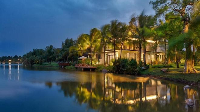 Biệt thự Ecopark Grand - The Island được thiết kế theo cách đặc biệt nhằm tận dụng tối đa yếu tố thiên nhiên.