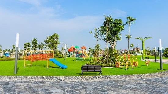 Hệ thống tiện ích, dịch vụ đang được hoàn thiện tại Phố Nối House.