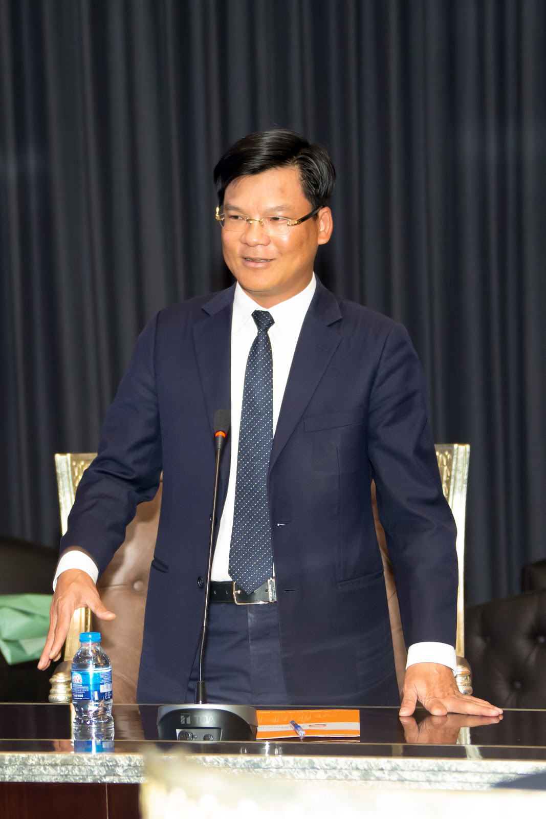 Tổng giám đốc điều hành SCG, ông Lê Văn Nam phát biểu tại lễ ký kết.