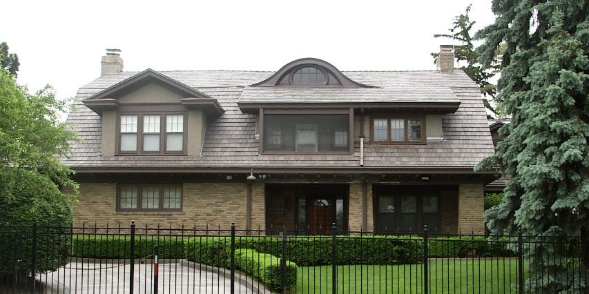 Căn nhà của tỷ phú Buffett ở Omaha - Ảnh: Shutterstock