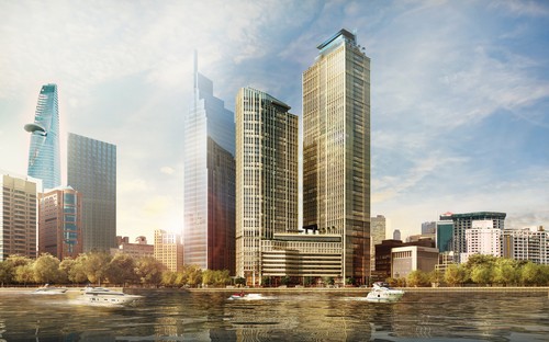 Dự án này sẽ là một tổ hợp khách sạn 5 sao+, khu căn hộ thương 
mại và văn phòng với chất lượng dịch vụ tương đương 5 sao+.