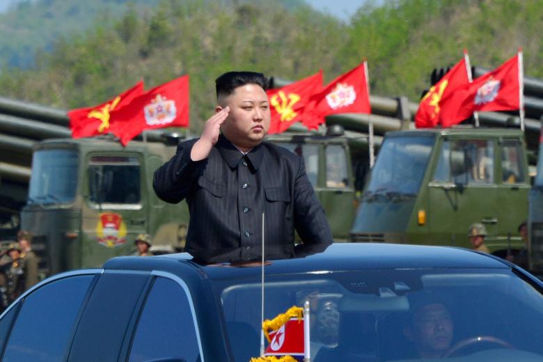 Nhà lãnh đạo Triều Tiên Kim Jong Un - Ảnh: KCNA/Reuters.<br>