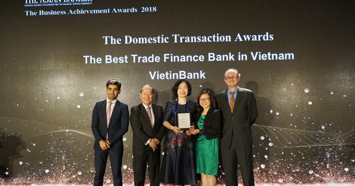 VietinBank nhận hai giải thưởng từ The Asian Banker - VnEconomy