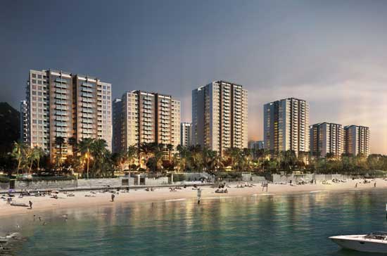Chung cư Green Bay Towers có tổng diện tích là hơn 35.000m2 gồm 6 tòa, trong đó có 4 tòa nhà 17 tầng và 2 tòa nhà 24 tầng.