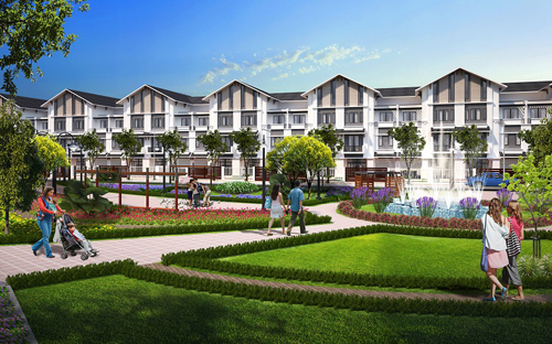 <div>The Green Daisy với khoảng 600 căn biệt thự, nhà liền kề được thiết kế hiện đại, bố trí khoa học với hai mặt thoáng đảm bảo gió trời và ánh sáng tự nhiên vào nhà.</div>