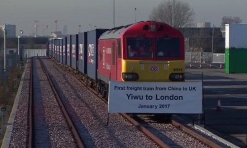 Đi qua 7 nước, tàu hàng Trung Quốc đầu tiên đến London