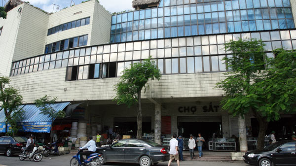 Một góc chợ Sắt Hải Phòng hiện tại.