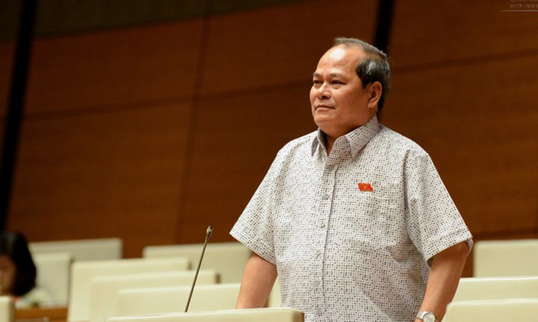 Đại biểu Ngô Văn Minh (Quảng Nam) phát biểu tại nghị trường.