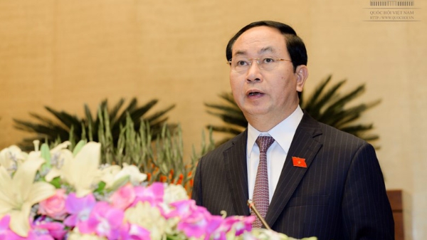 Ông Trần Đại Quang được giới thiệu bầu Chủ tịch nước