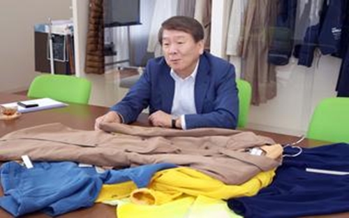 Ryuji Yoshioka, Chủ tịch
của Daiichi Orimono - Ảnh: Nikkei.<br>