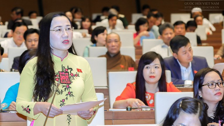 Đại biểu Nguyễn Thị Thuỷ (Bắc Kạn).