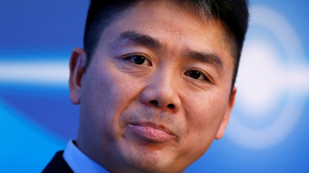 Liu Qiangdong - CEO của JD.com - Ảnh: Getty Images.