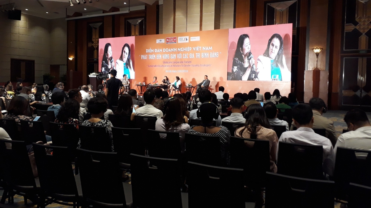 Đầu tư vào phụ nữ giúp tăng 6 điểm phần trăm trong lợi nhuận ròng, tăng từ 0-30% tăng trưởng của doanh nghiệp, và lao động nữ có thể góp phần tăng 15% doanh thu.