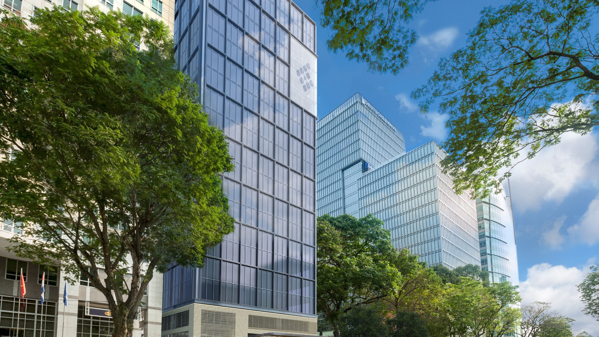 Tòa nhà Hữu Nghị - Friendship Tower tại 31 Lê Duẩn, Quận 1, TP.HCM dự kiến hoàn thiện đầu năm 2020.