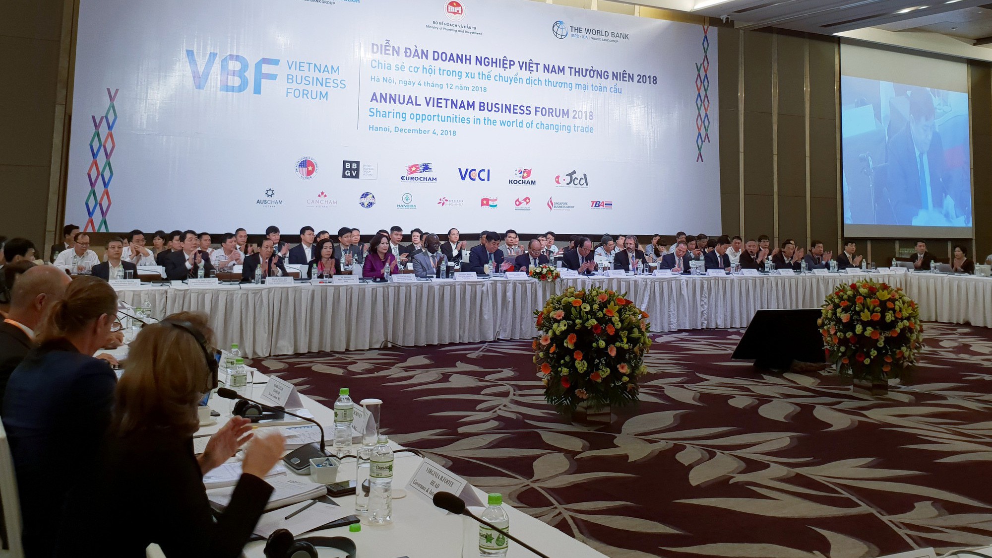 Phiên khai mạc VBF.