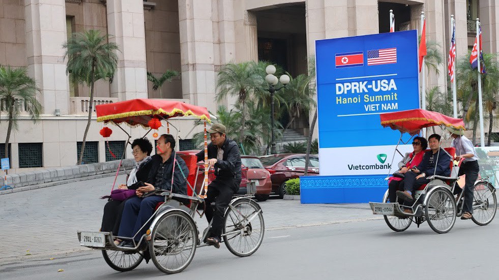 Tháng 2 diễn ra sự kiện Hội nghị thượng đỉnh Mỹ - Triều Tiên tại Hà Nội - Ảnh: Quang Phúc.