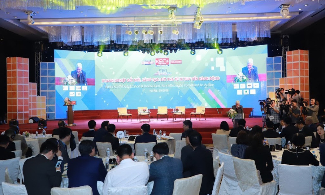 Toàn cảnh Diễn đàn CEO 2019 - Ảnh: Quang Phúc.