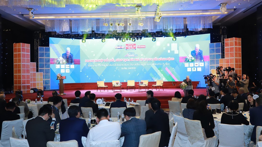 Toàn cảnh Diễn đàn CEO 2019 - Ảnh: Quang Phúc.