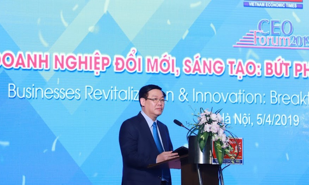 Phó thủ tướng Vương Đình Huệ - Ảnh: Quang Phúc.