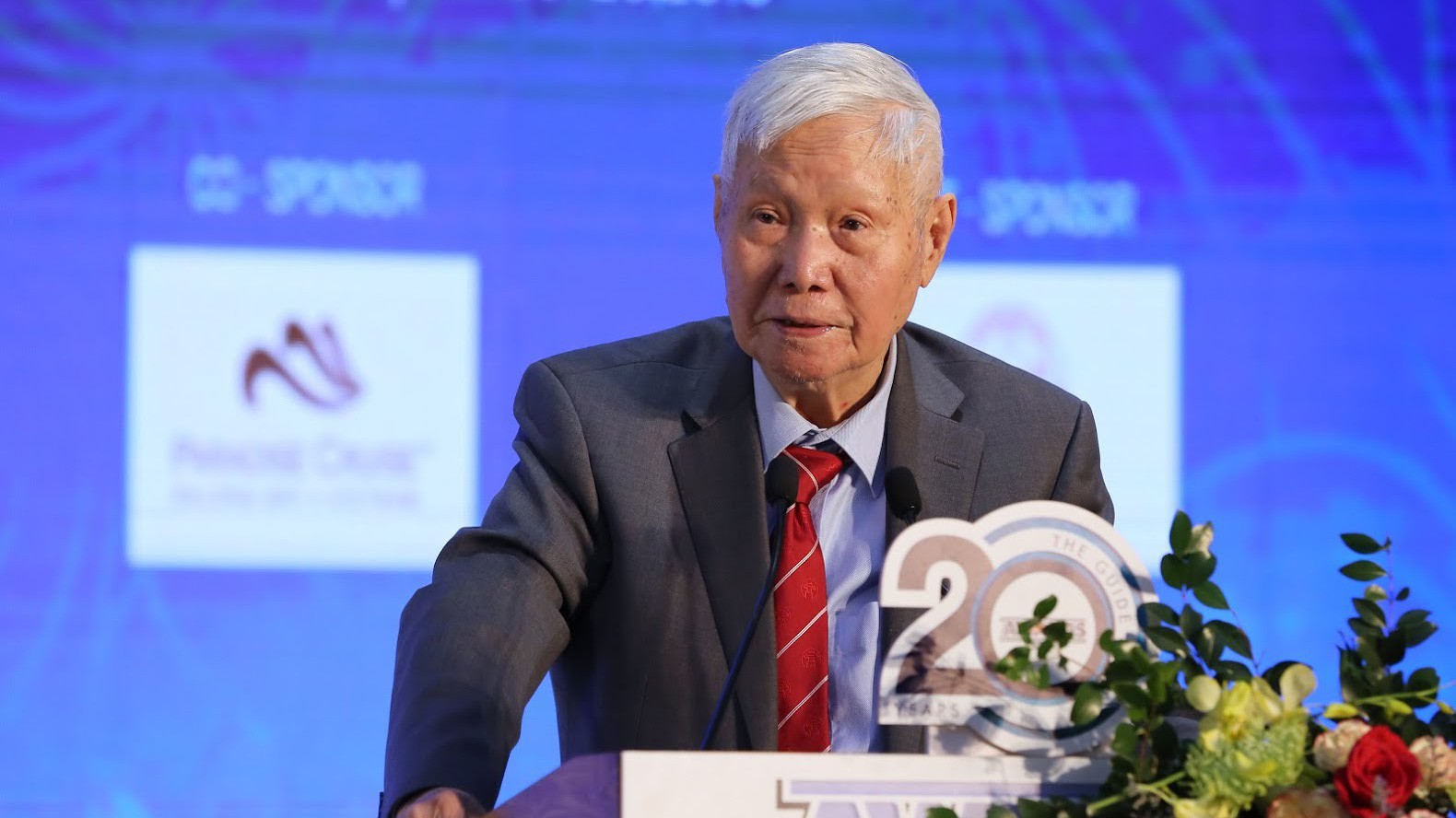 GS. Đào Nguyên Cát - Phó chủ tịch Hội Khoa học Kinh tế Việt Nam - Tổng biên tập Thời báo Kinh tế Việt Nam - Ảnh: Quang Phúc.