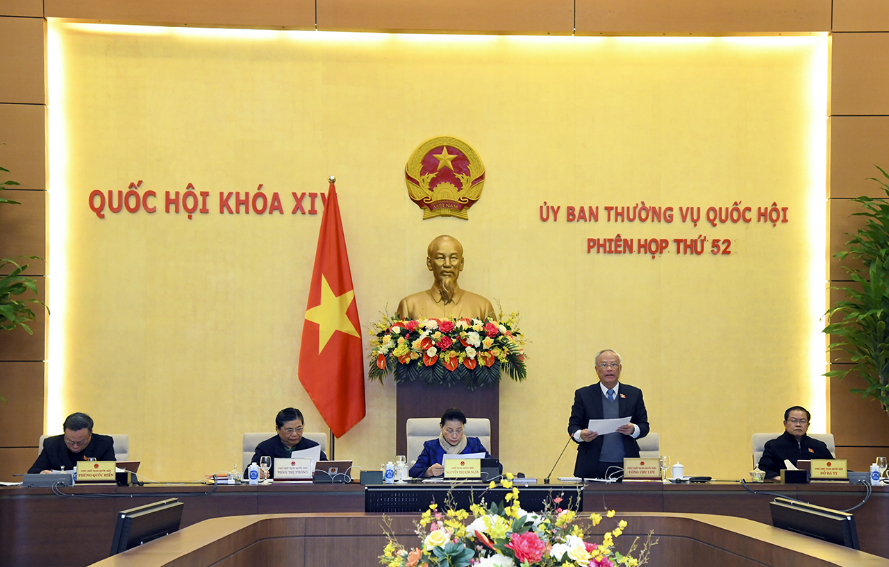 Phó Chủ tịch Quốc hội Uông Chu Lưu kết luận nội dung thảo luận - Ảnh: Quochoi.vn