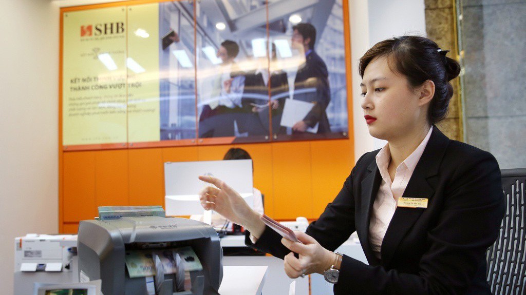 Giao dịch tại SHB - Ảnh minh họa.