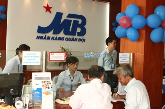 MB xác định đến năm 2013 sẽ đạt tổng tài sản trên 200.000 tỷ đồng và vốn điều lệ là 12.800 tỷ đồng.